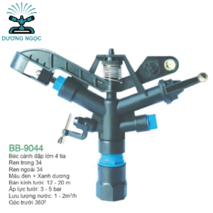 BB-9044 – Béc Cánh Đập 4 Tia Kiểu Thổ Nhĩ Kỳ – Phun 360°