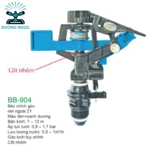 BB-904 – Béc Cánh Đập Chỉnh Góc – Ren 21