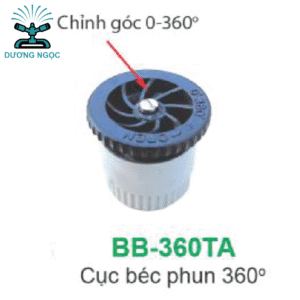 BB-360TA – Cụm Béc Trồi Ẩn Phun 360°