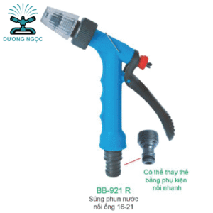 Vòi Phun BB-921R – Súng Phun Nước Nối Ống 16–21mm