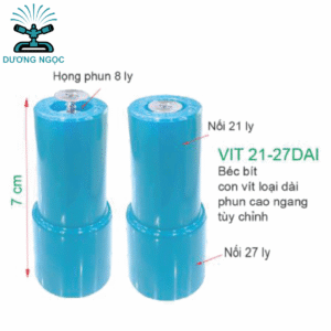 VÍT 21-27 Dài – Béc Bít Con Vít Loại Dài, Phun Cao hoặc Ngang Tùy Chỉnh