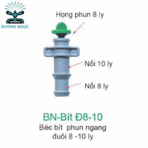 BC-Bít Đ8-10 – Béc Bít Phun Ngang, Đuôi 8–10 Ly