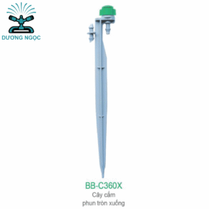 BB-C360X – Béc Bít Tưới Gốc Phun 360°, Cắm Ống PE