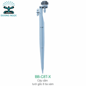 BB-C8T-X – Béc Bít Tưới Gốc 8 Tia, Gắn Ống PE