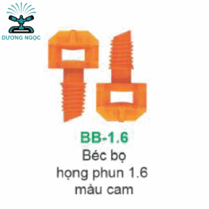 BB-1.6 – Béc Bọ Phun Sương Họng 1.6mm, Màu Cam