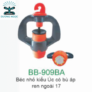 BA-909BAG – Béc Bù Áp Kiểu Úc, Cục Xoay, Ren Ngoài 17