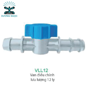 Phụ Kiện LDPE: VLL12 – Van Can Điều Chỉnh Lưu Lượng 12 Ly