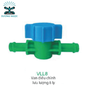 Phụ Kiện LDPE: VLL8 – Van Điều Chỉnh Lưu Lượng 8 Ly